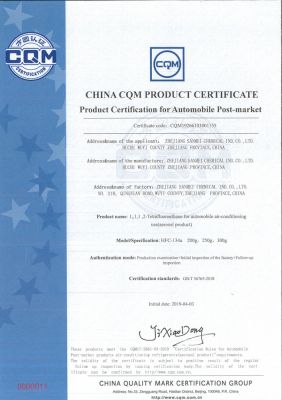Product Certification for